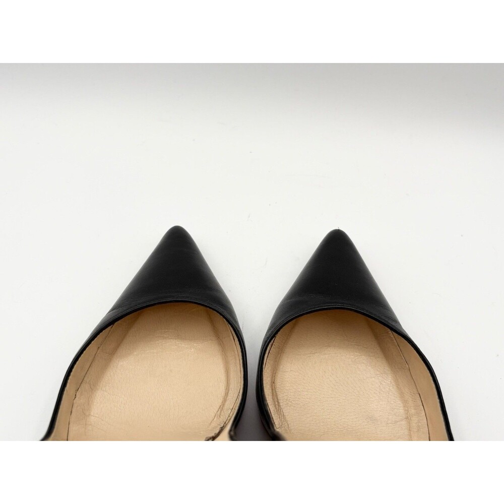 Christian Louboutin Black Leather Pointed Toe Heels New Decoltissimo Size EU 35 - Picture 8 of 13